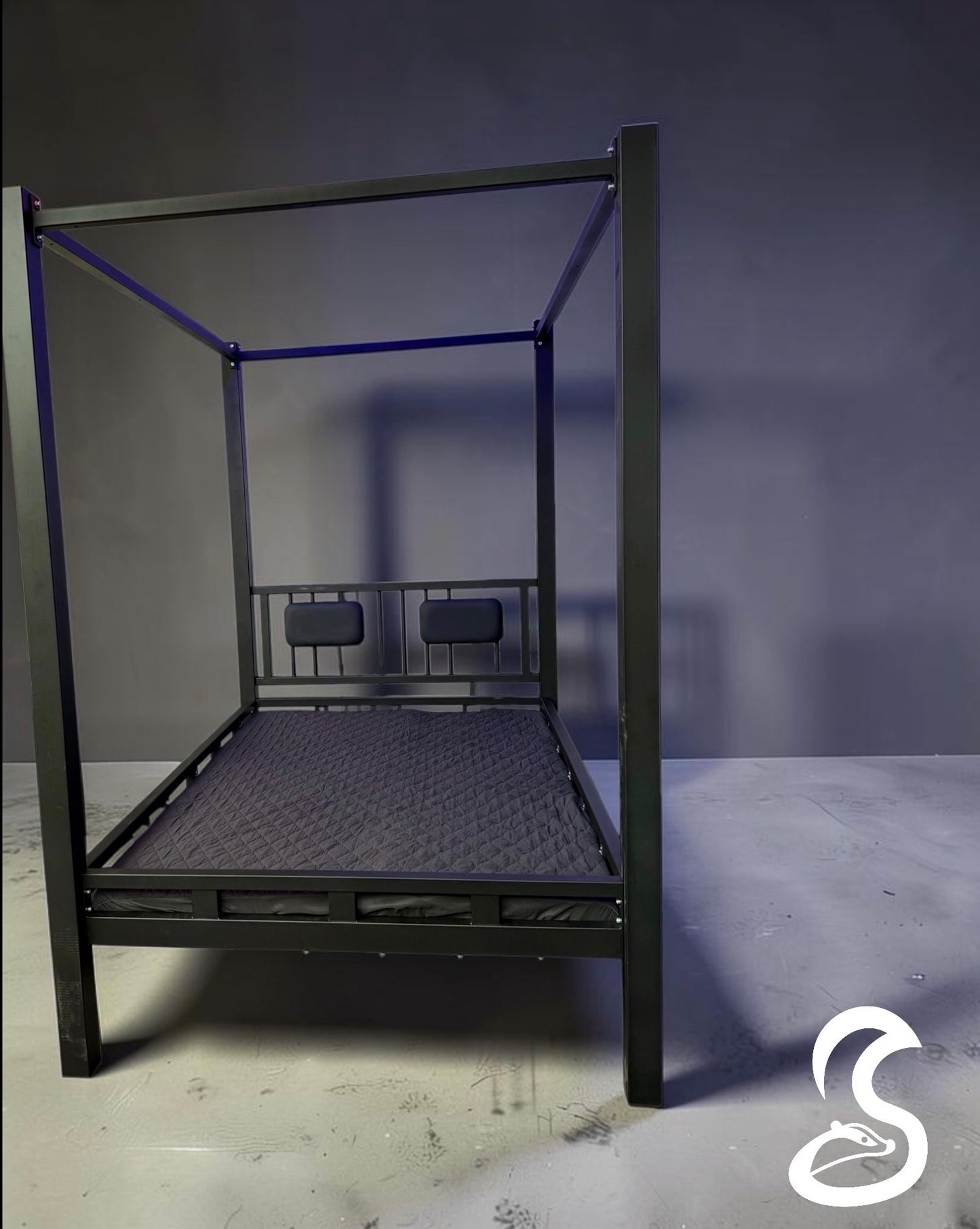 Einfaches Himmelbett 1,40cm x 200cm