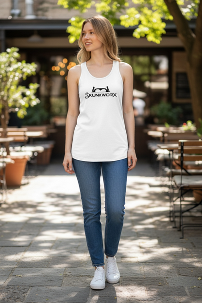 Skunkworx Tanktop mit Bett Logo