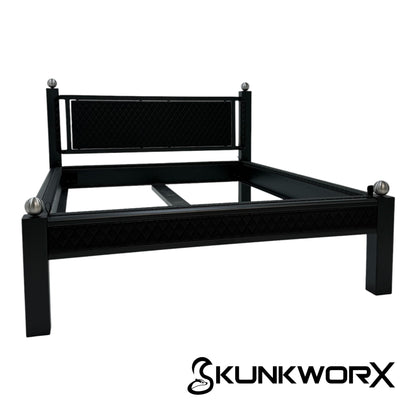 Classic-Design-Bett „Sahara Black“ – 160x200 cm