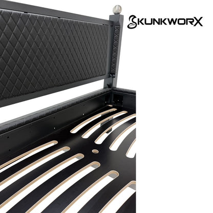 Classic-Design-Bett „Sahara Black“ – 160x200 cm