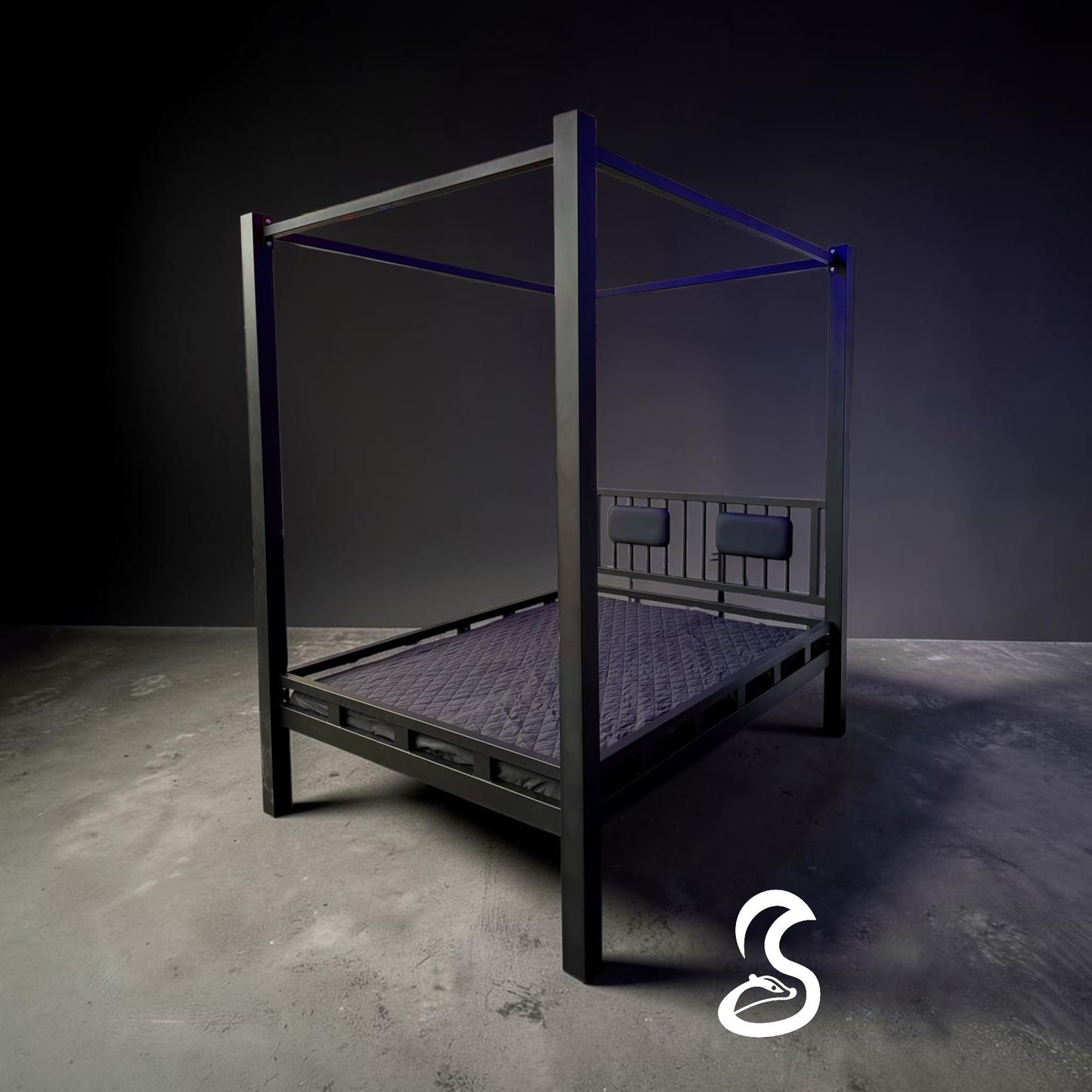 Einfaches Himmelbett 1,40cm x 200cm