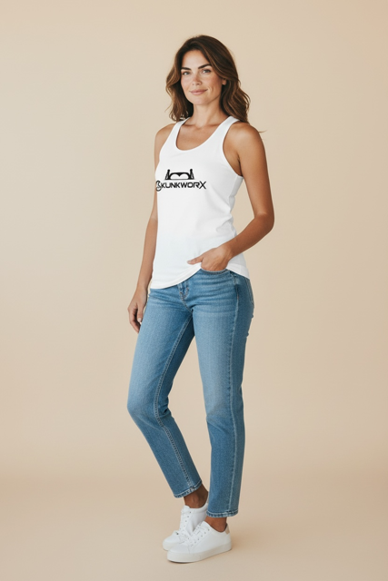 Skunkworx Tanktop mit Bett Logo